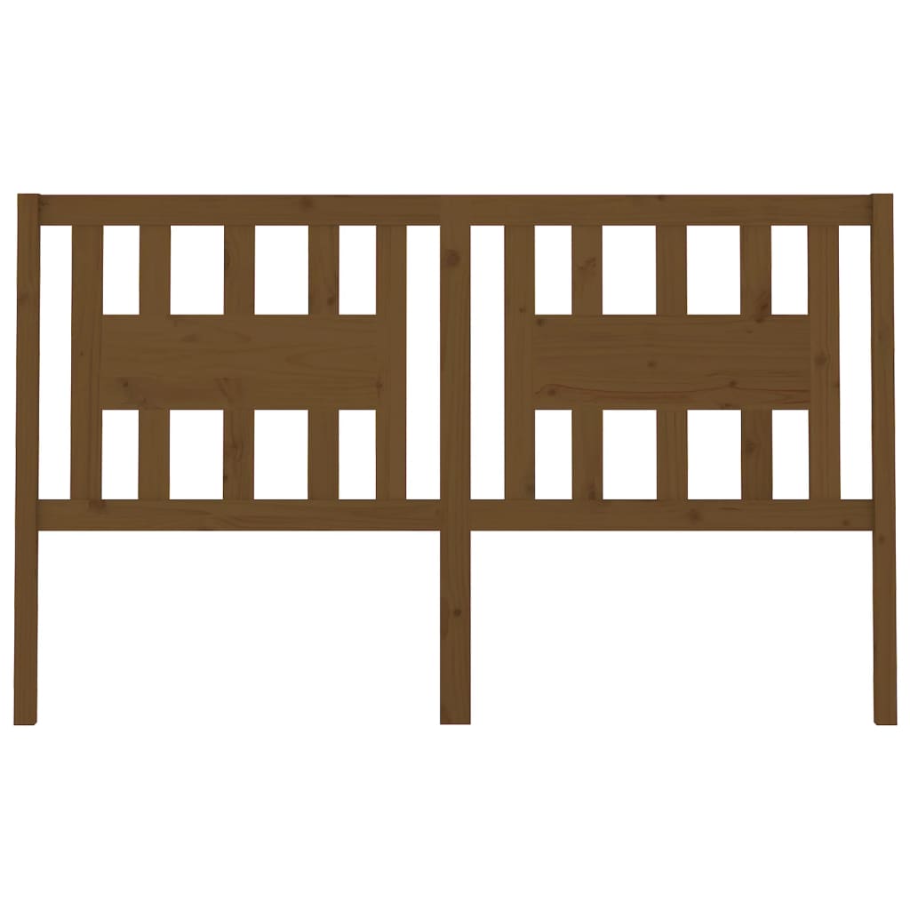 Cabeceira de cama 141x4x100 cm pinho maciço branco