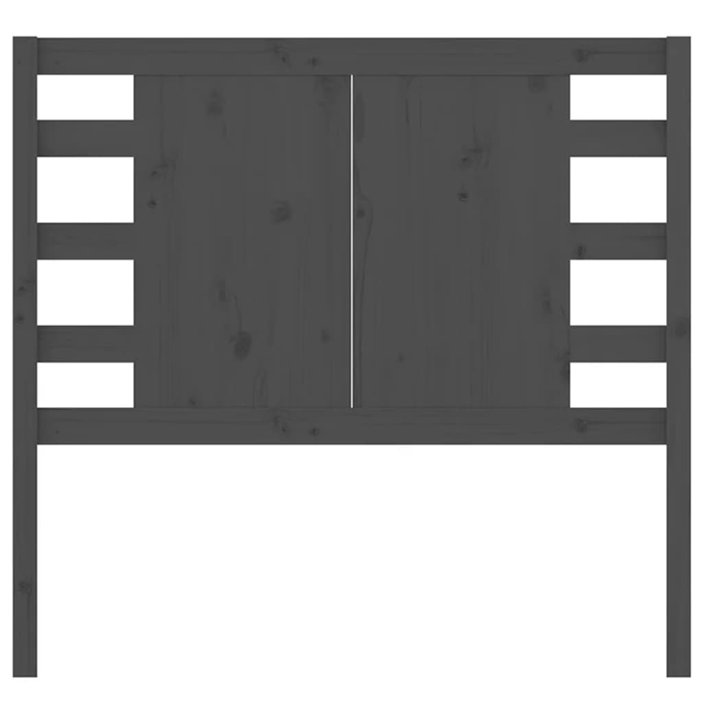 Cabeceira de cama 141x4x100 cm pinho maciço branco