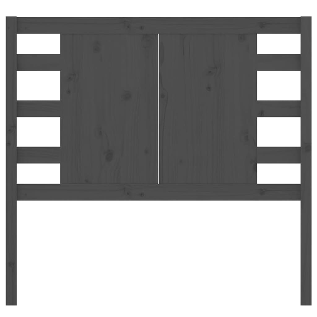 Cabeceira de cama 141x4x100 cm pinho maciço branco