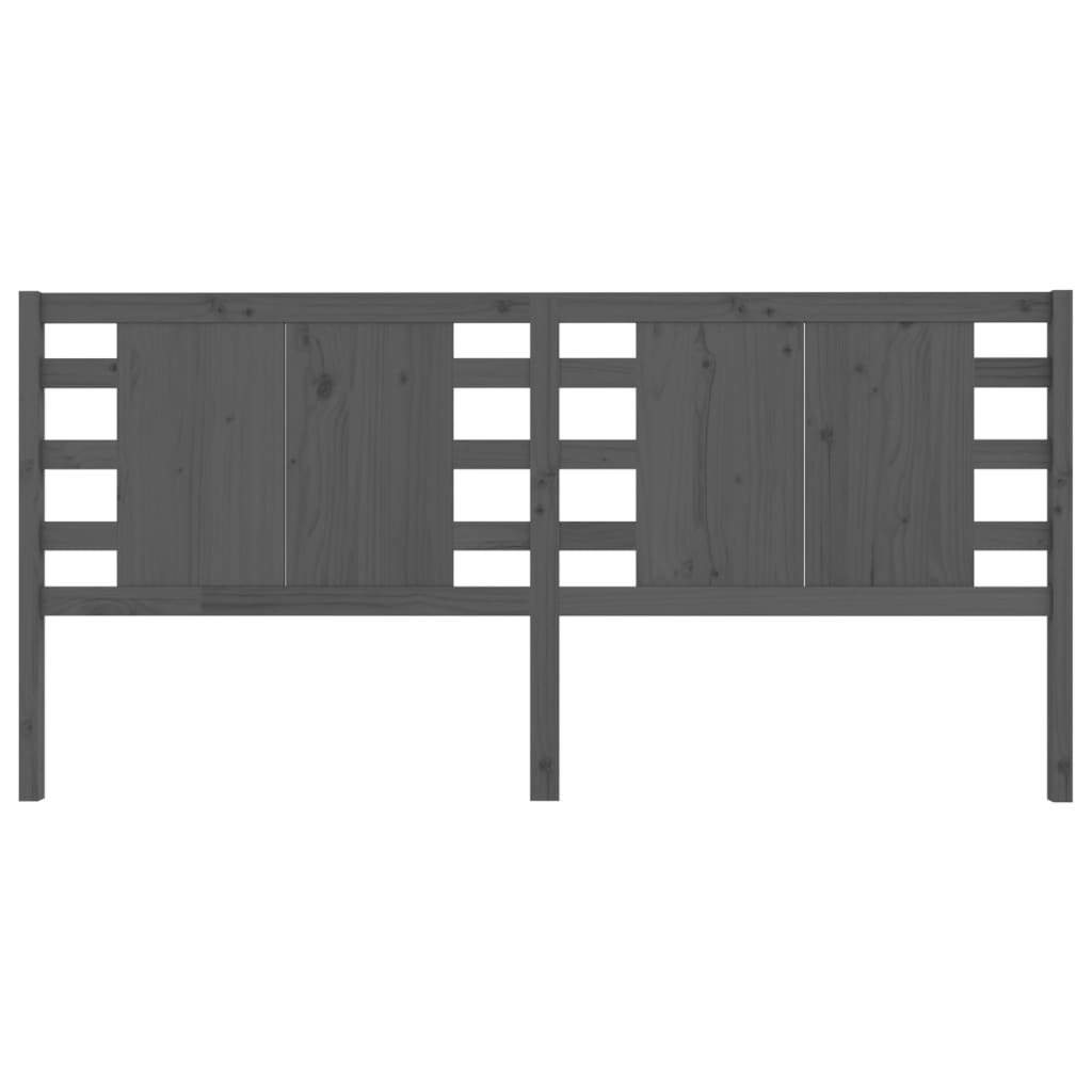 Cabeceira de cama 141x4x100 cm pinho maciço branco