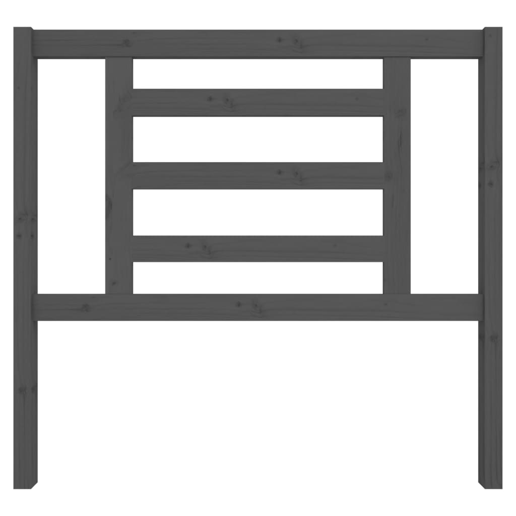 Cabeceira de cama 186x4x100 cm pinho maciço branco