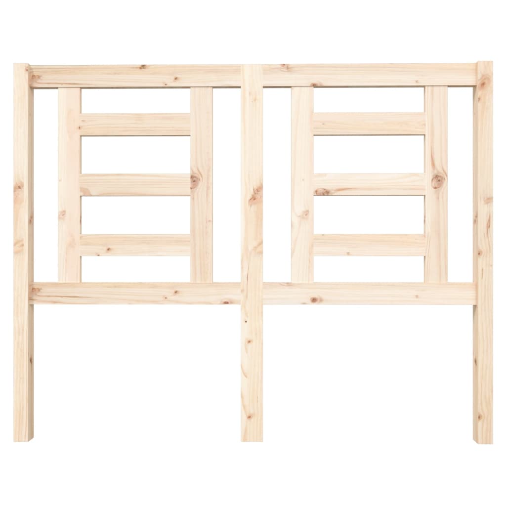 Cabeceira de cama 186x4x100 cm pinho maciço branco