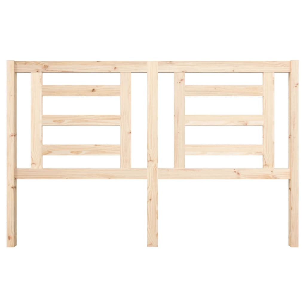 Cabeceira de cama 186x4x100 cm pinho maciço branco