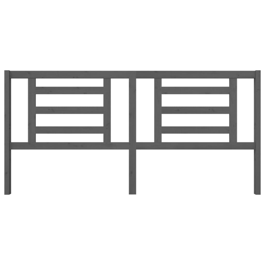 Cabeceira de cama 186x4x100 cm pinho maciço branco