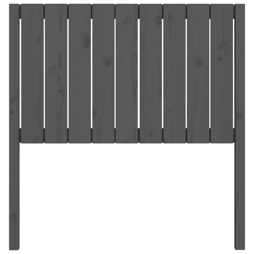 Cabeceira de cama 141x4x100 cm pinho maciço branco