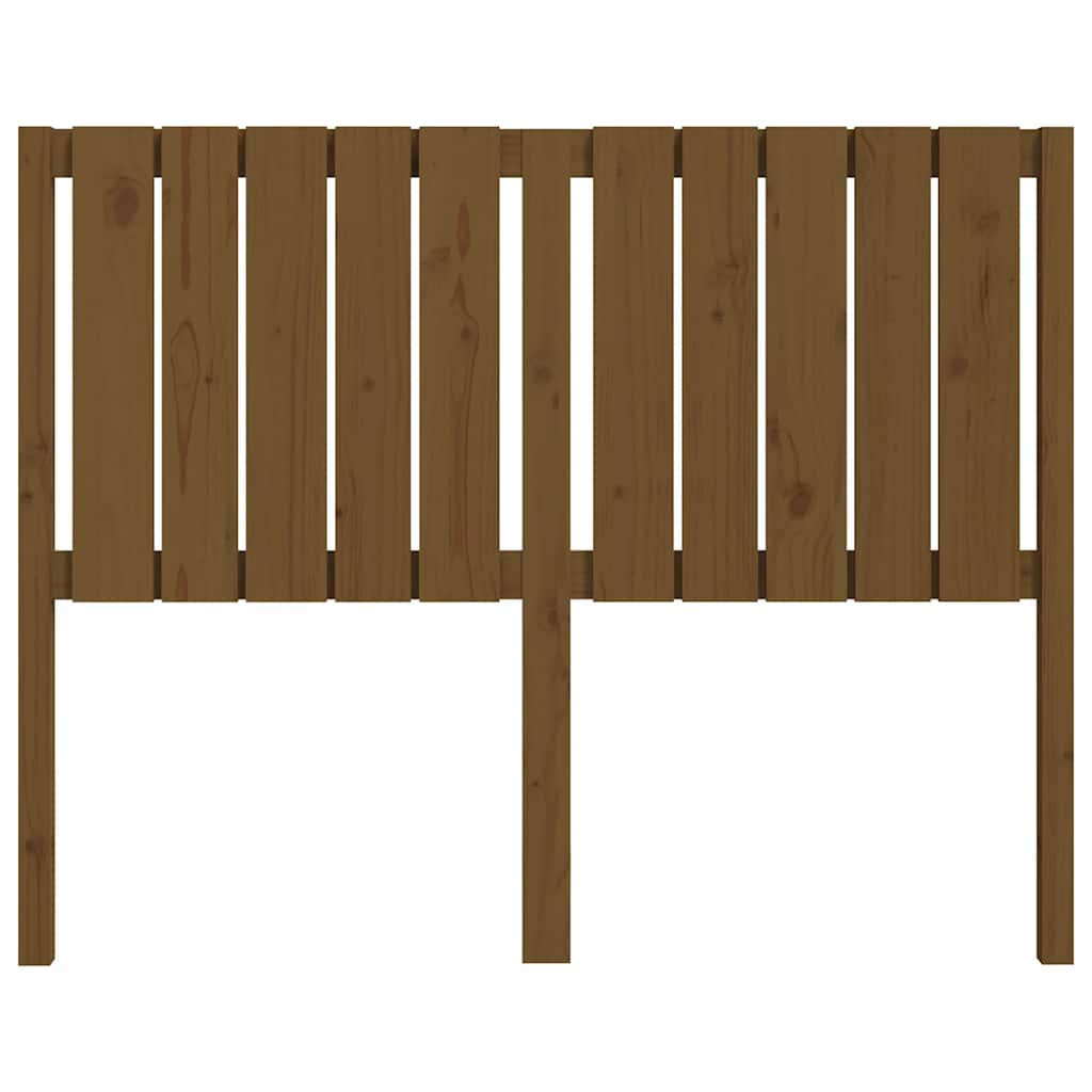 Cabeceira de cama 141x4x100 cm pinho maciço branco