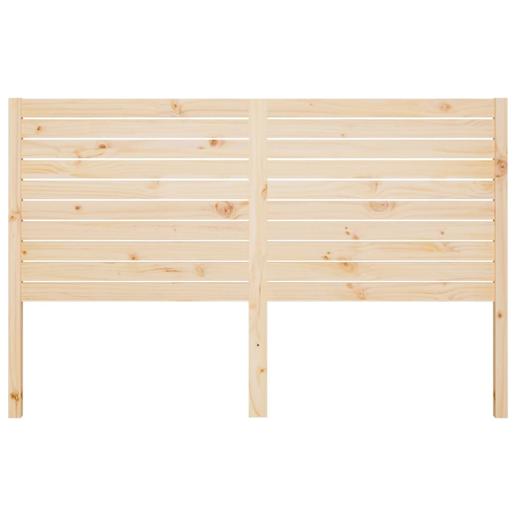 Cabeceira de cama 106x4x104 cm pinho maciço branco