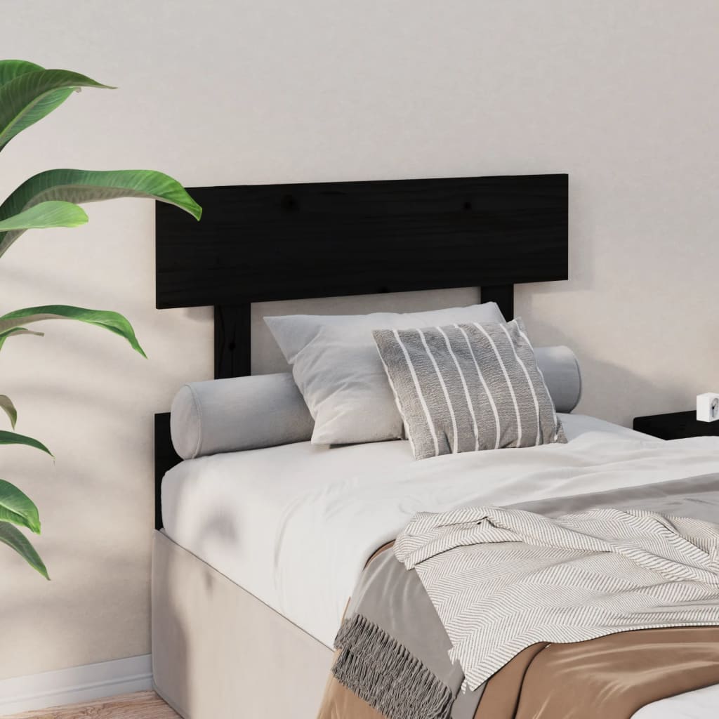 Cabeceira de cama 164x3x81 cm pinho maciço branco