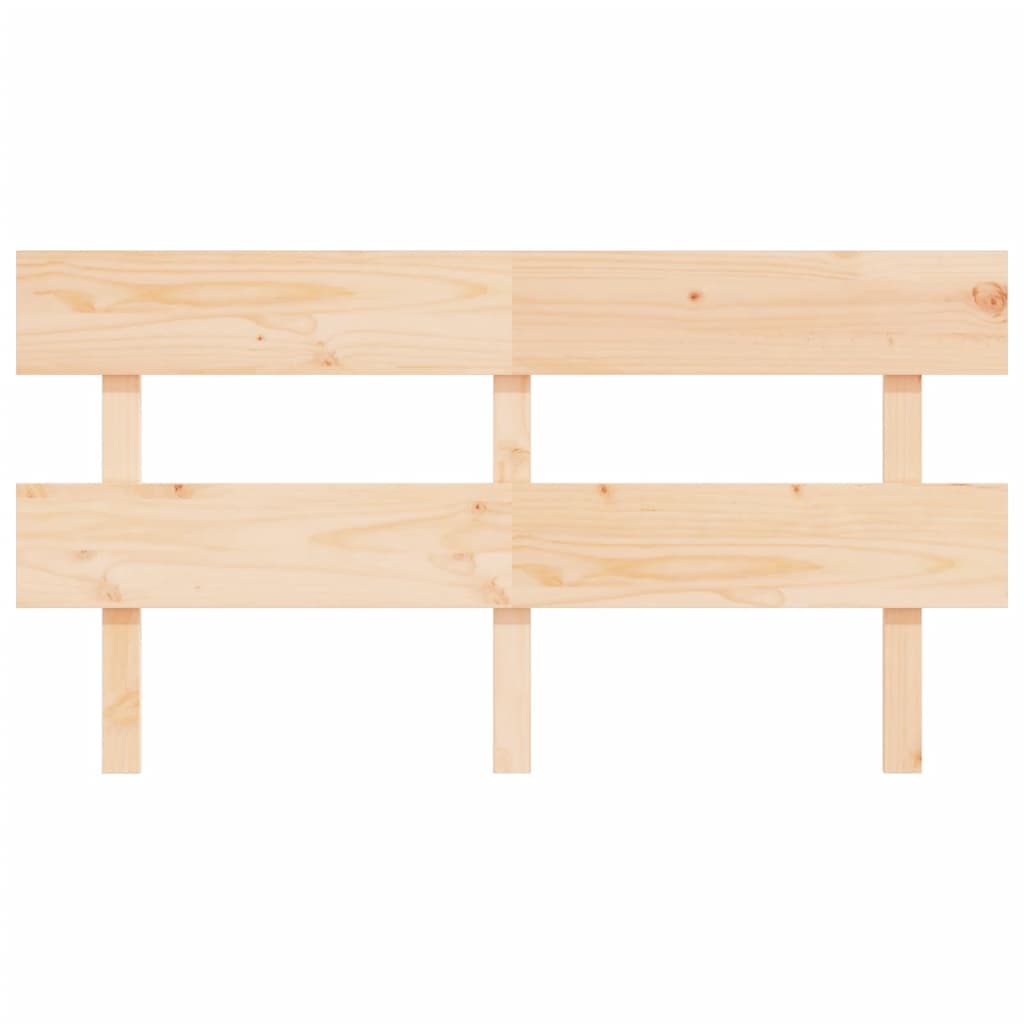 Cabeceira de cama 164x3x81 cm pinho maciço branco