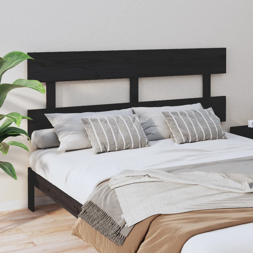 Cabeceira de cama 164x3x81 cm pinho maciço branco