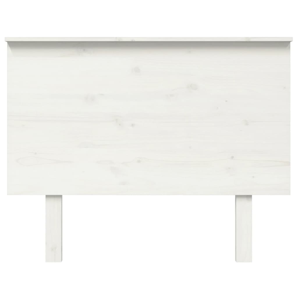 Cabeceira de cama 154x6x82,5 cm pinho maciço branco