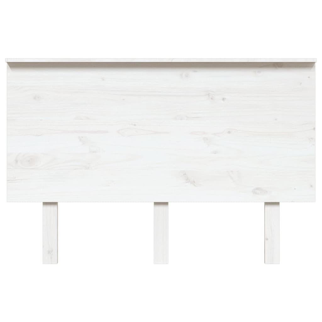 Cabeceira de cama 154x6x82,5 cm pinho maciço branco