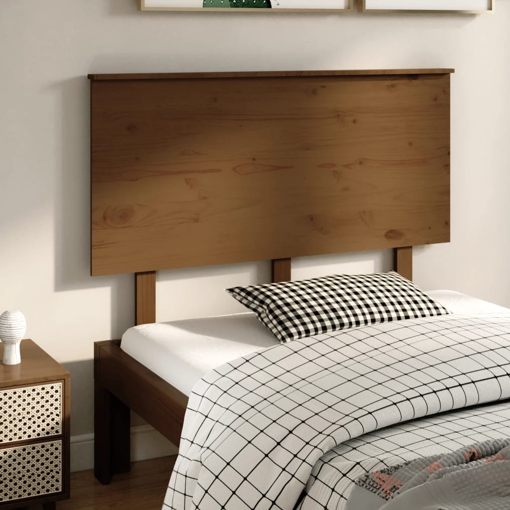 Cabeceira de cama 154x6x82,5 cm pinho maciço branco