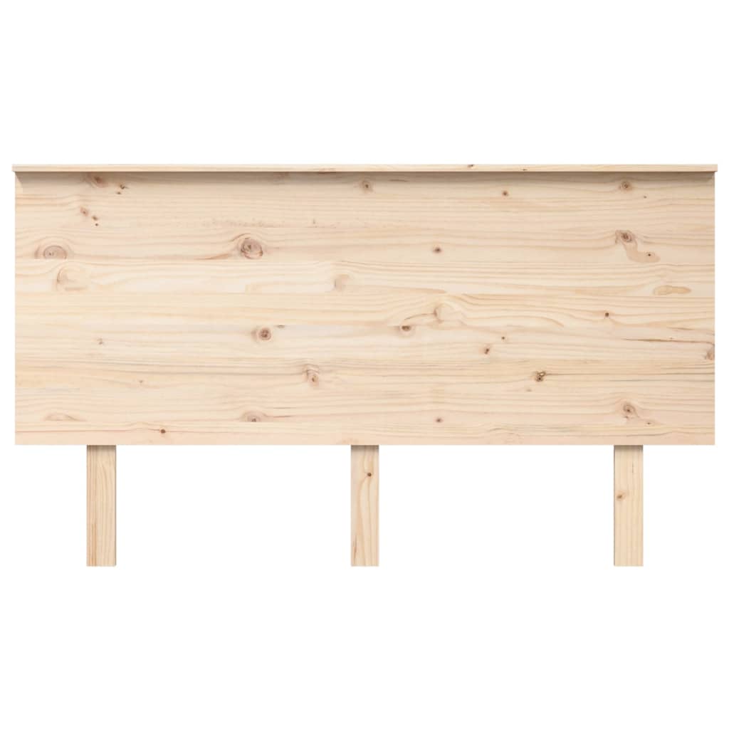 Cabeceira de cama 154x6x82,5 cm pinho maciço branco