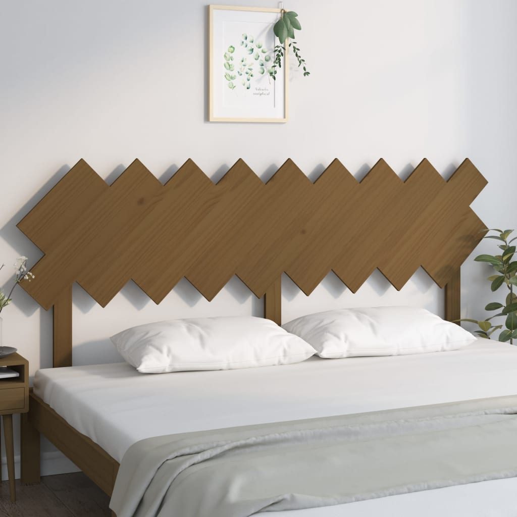 Cabeceira de cama 178x3x80,5 cm pinho maciço branco