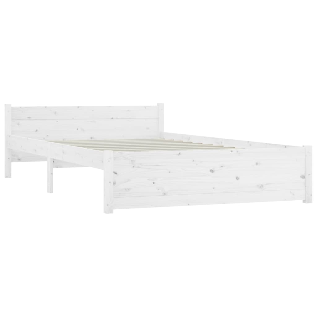Estrutura de cama com gavetas 160x200 cm branco