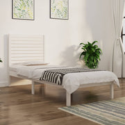 Estrutura cama pequena solteiro 75x190 cm madeira maciça branco