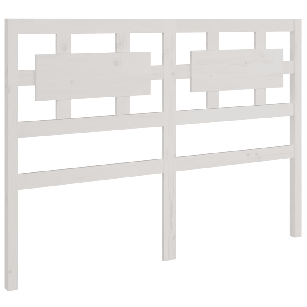 Estrutura cama pequena casal 120x190 cm pinho maciço branco