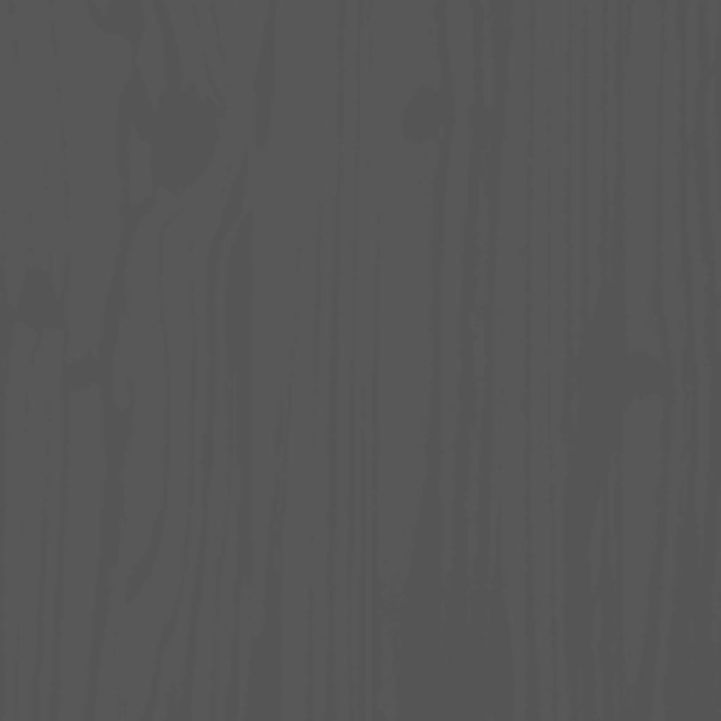 Estrutura de cama 200x200 cm madeira maciça branco