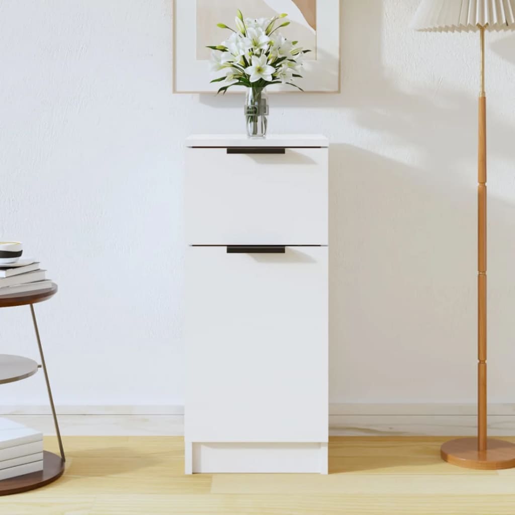 Aparador 30x30x70 cm madeira processada branco