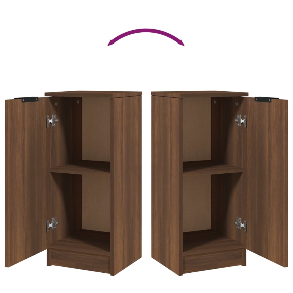 Aparador 30x30x70 cm madeira processada cinza cimento