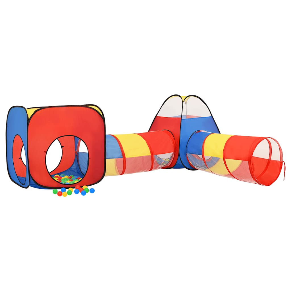 Tenda de brincar infantil 190x264x90 cm multicor