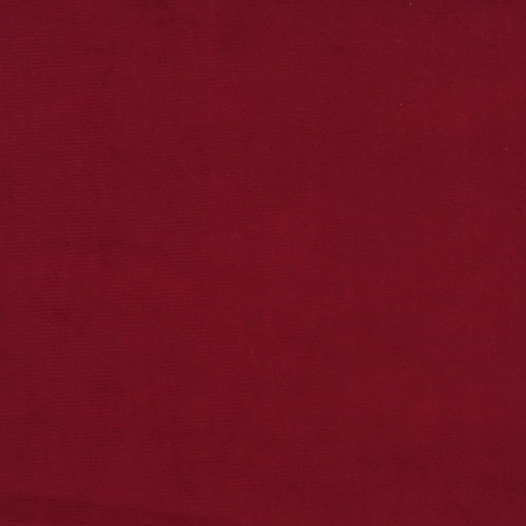 Cadeira de escritório giratória veludo vermelho tinto