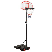 Tabela de basquetebol 216-250 cm polietileno branco