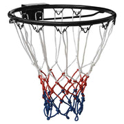 Cesto de basquetebol 39 cm aço preto