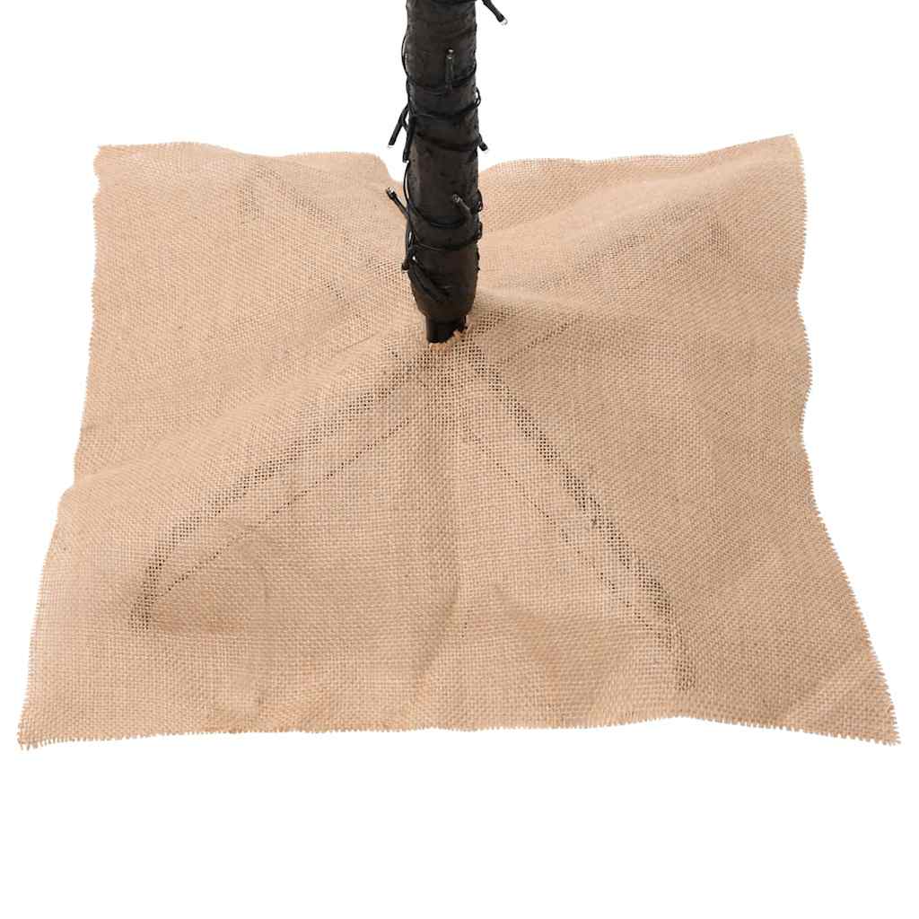 Palmeira c/ 72 luzes LED 120 cm branco quente