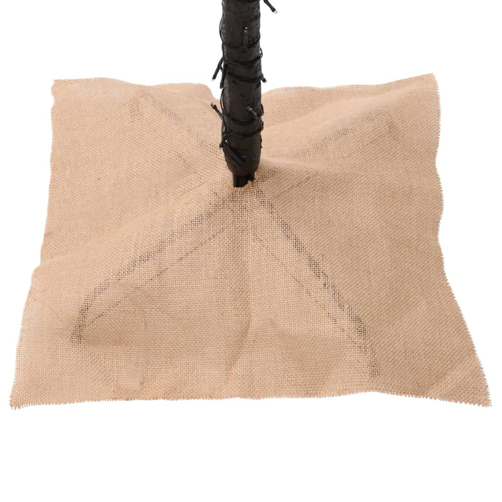 Palmeira c/ 96 luzes LED 180 cm branco quente