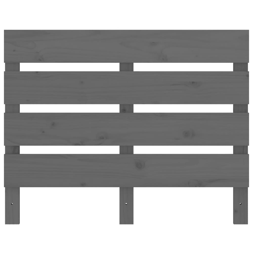 Cabeceira de cama 200x3x80 cm pinho maciço branco