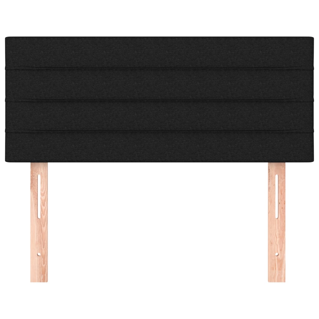 Cabeceira de cama tecido 80x5x78/88 cm preto