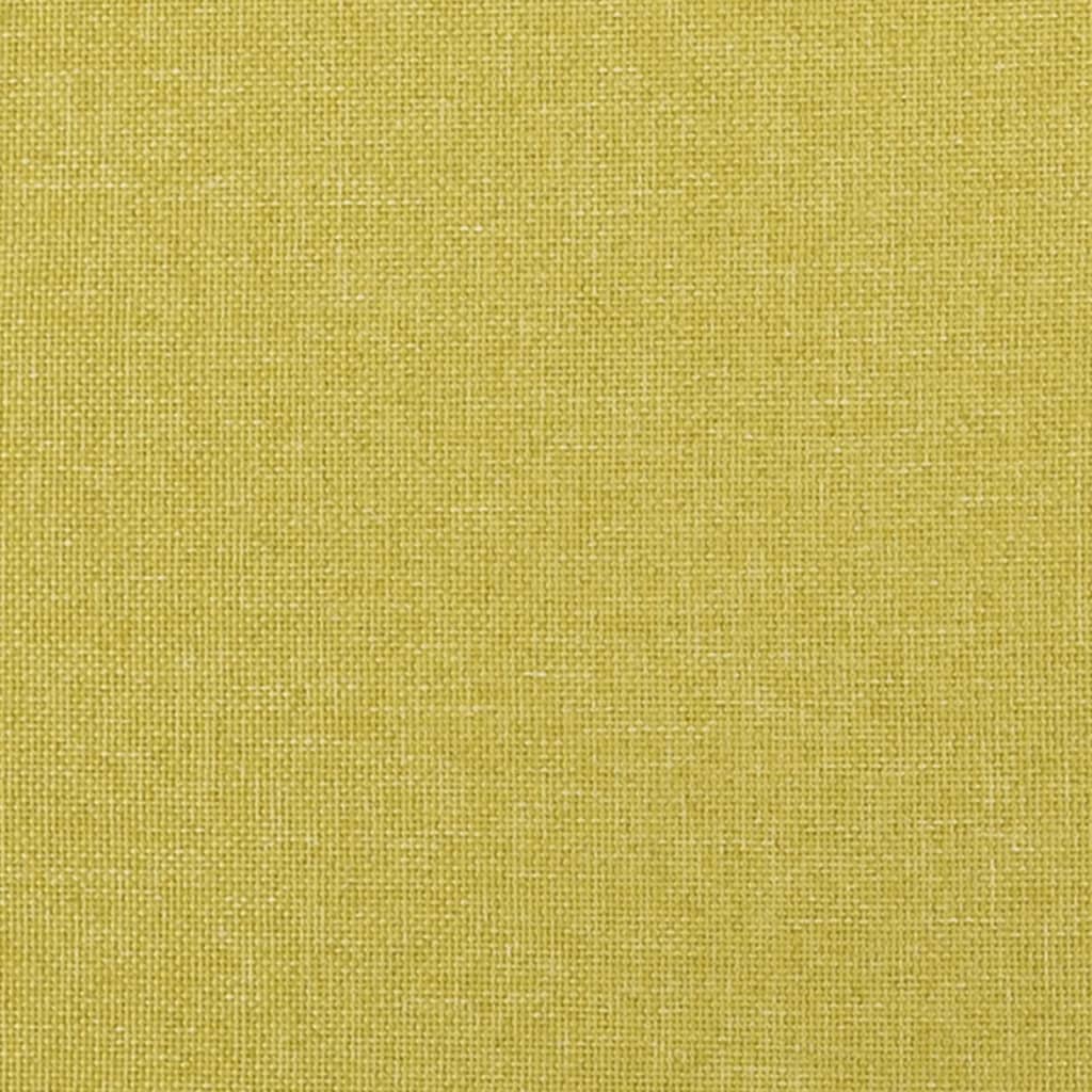 Cabeceira de cama 2 pcs tecido 72x7x78/88 cm verde