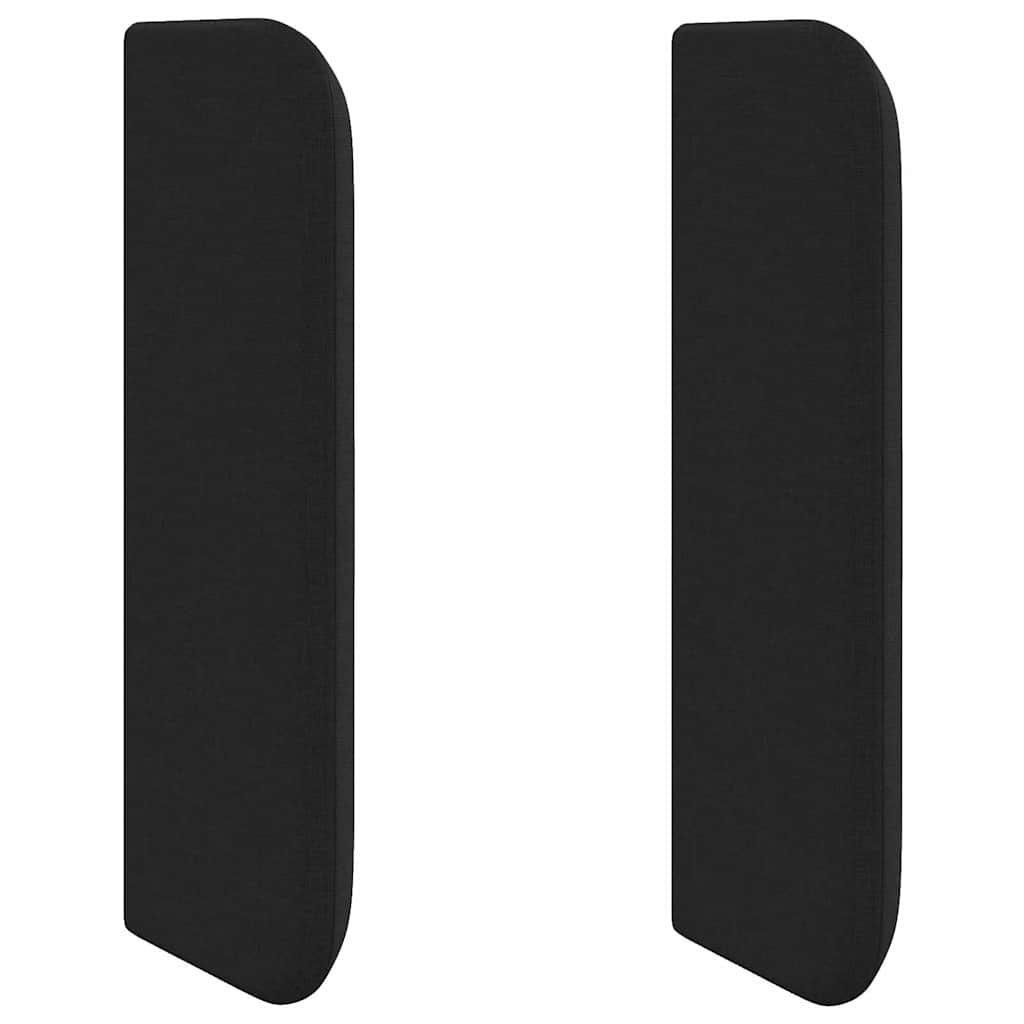 Cabeceira com cabeceira Preto 40.5 x 4 x 40.5 cm tecido