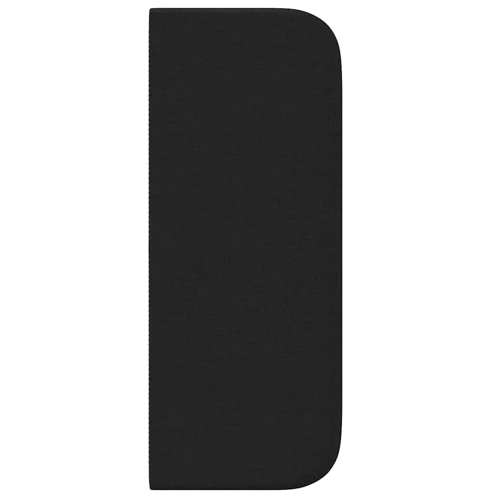 Cabeceira com cabeceira Preto 40.5 x 4 x 40.5 cm tecido