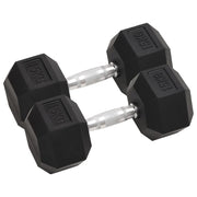 Halteres 2 pcs 30 kg total ferro fundido