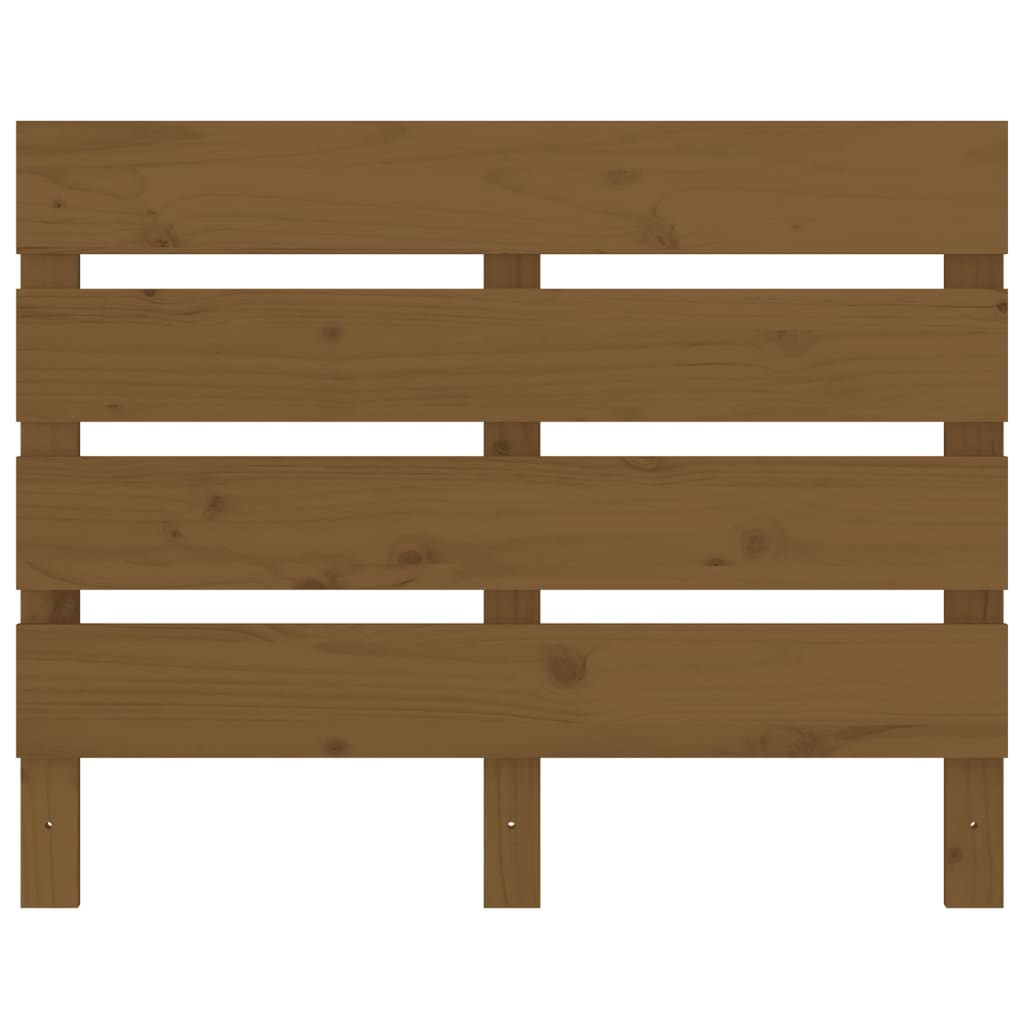 Estrutura de cama 90x200 cm pinho maciço branco