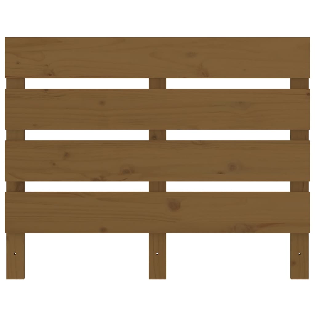 Cama sem colchão 75x190 cm madeira de pinho maciça branco