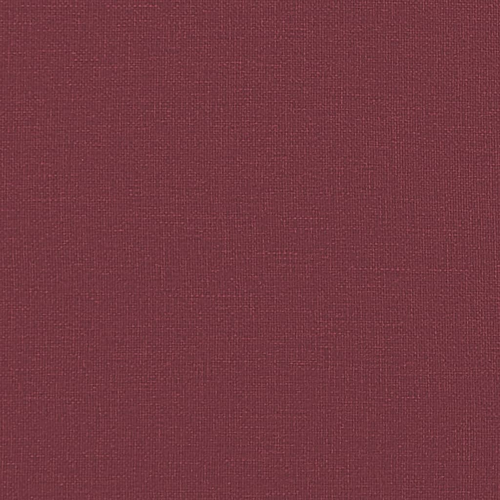 Poltrona de massagens elétrica reclinável tecido vermelho tinto