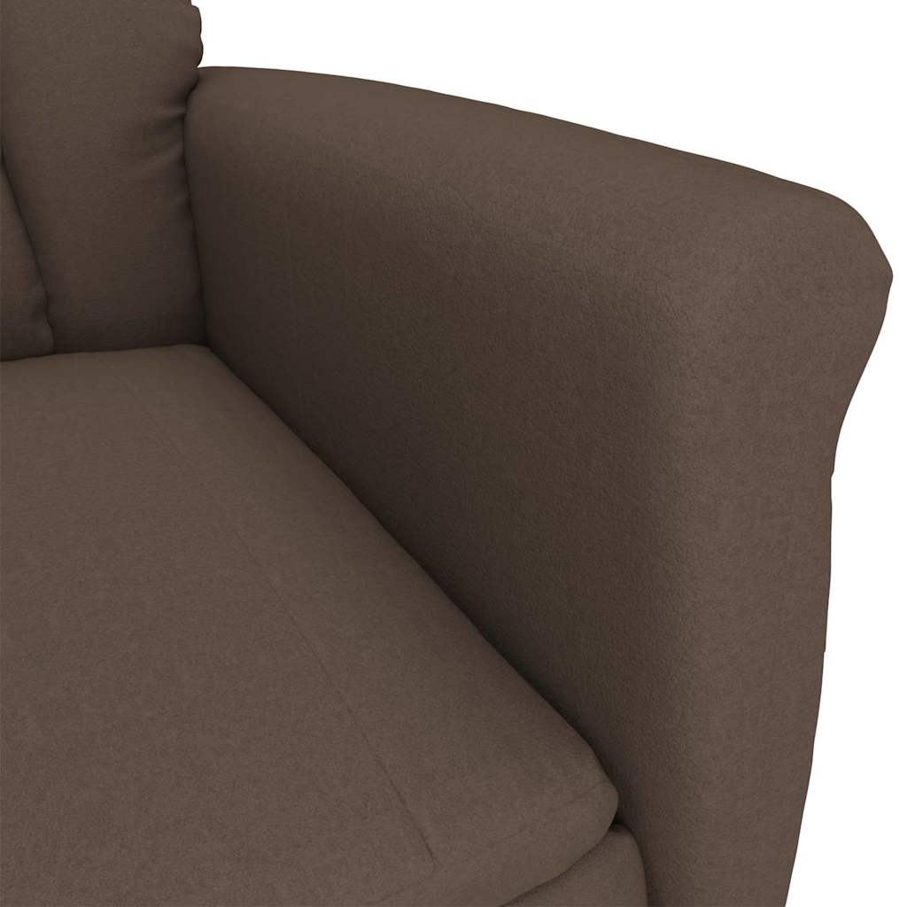Poltrona Reclinável Marrom Castanho escuro 70.5 x 96.5 x 95 cm