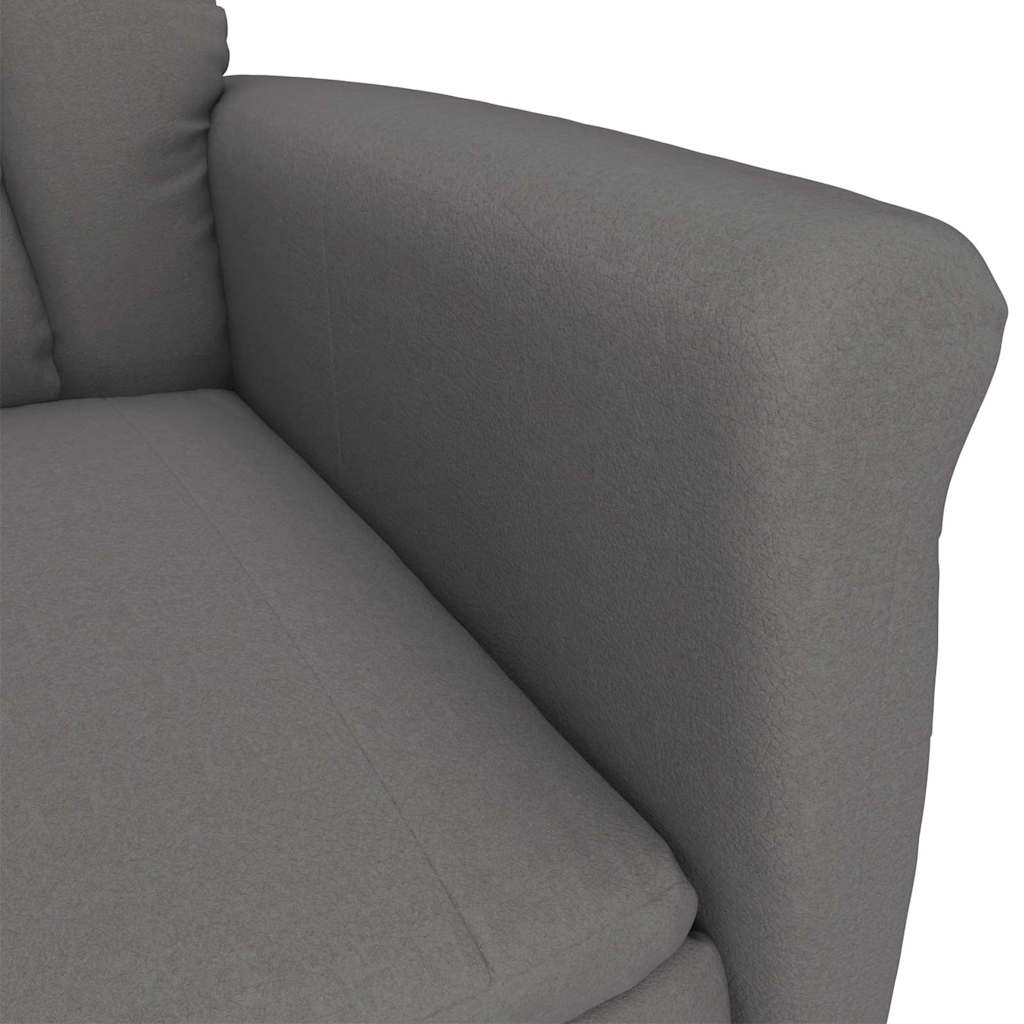 Poltrona Recliner Cinza Escuro Cinzento escuro