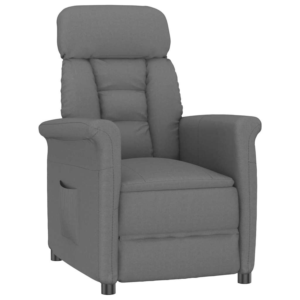 Poltrona Recliner Cinza Escuro Cinzento escuro