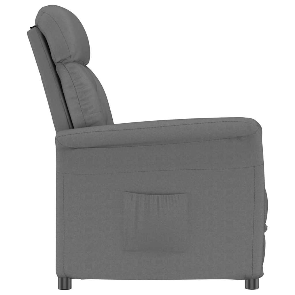Poltrona Recliner Cinza Escuro Cinzento escuro