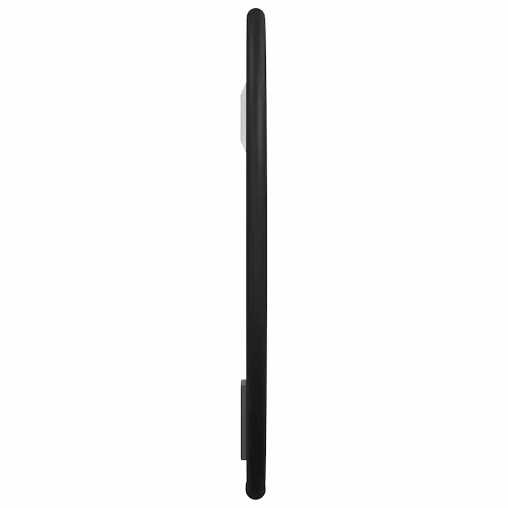 Espelho de parede Ø20 cm redondo preto