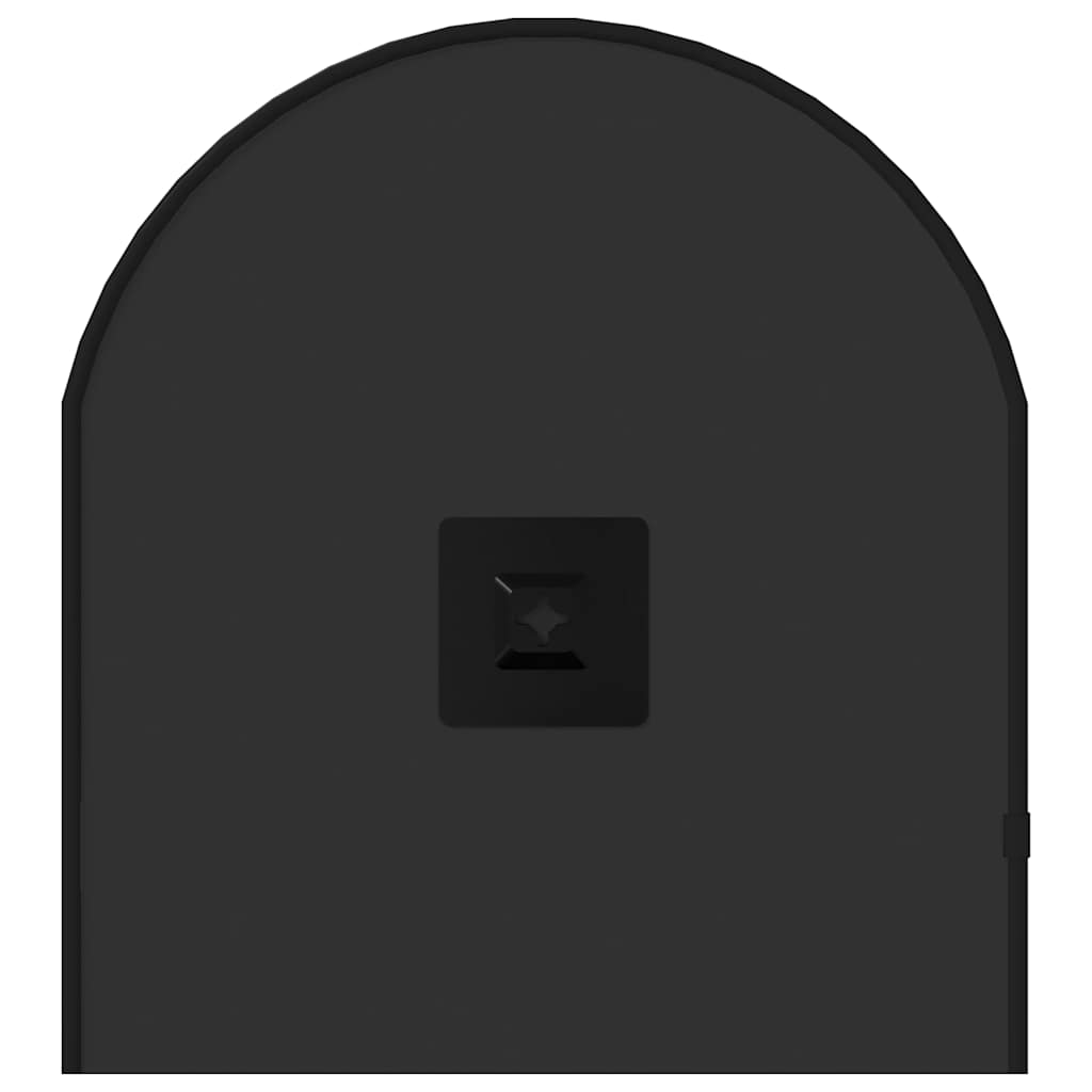 Espelho de parede 70x30 cm oval preto