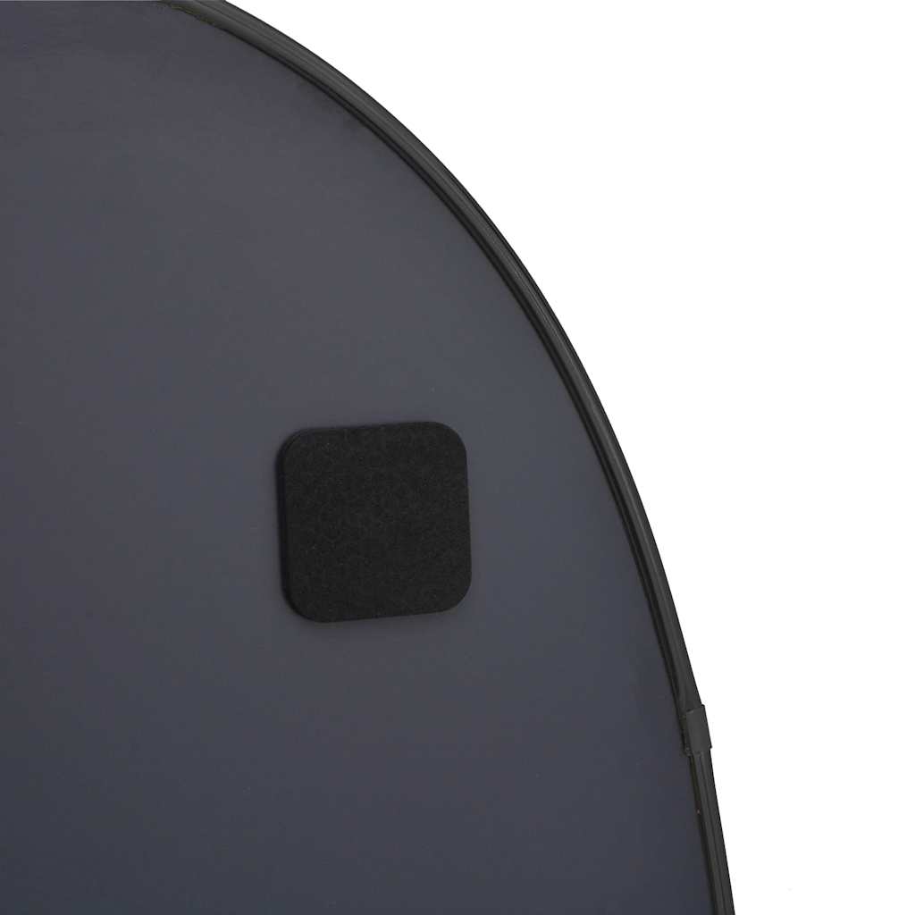 Espelho de parede 70x45 cm preto