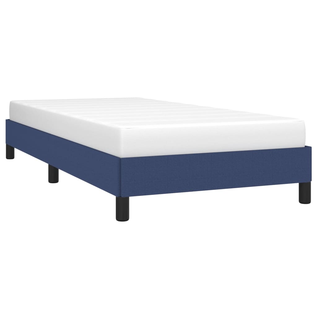 Estrutura de cama sem colchão 80x200 cm azul
