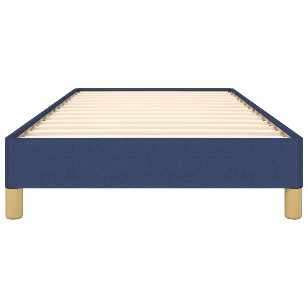 Estrutura de cama sem colchão 80x200 cm azul