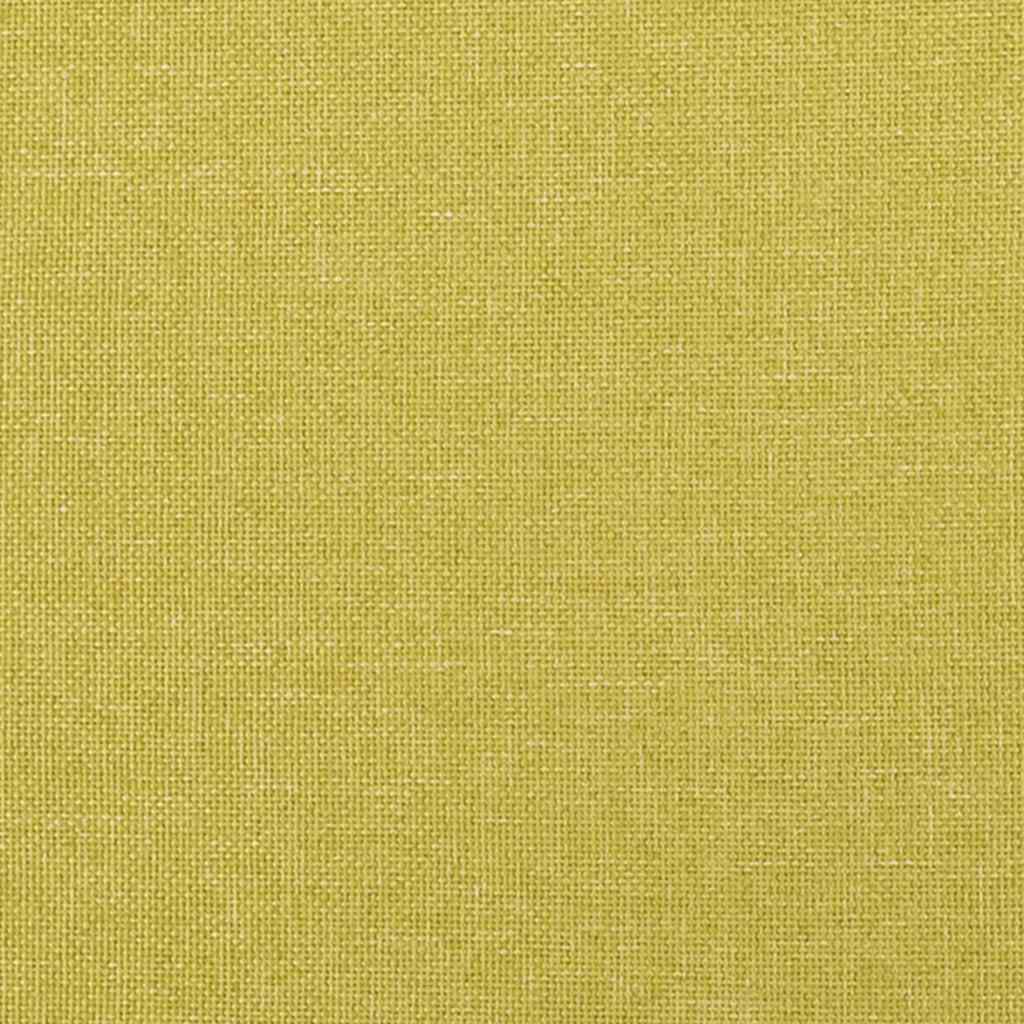 Estrutura de cama sem colchão 200x200 cm tecido verde